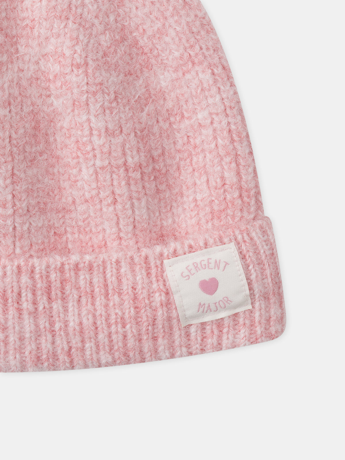 Gorro com reverso rosa para Menina