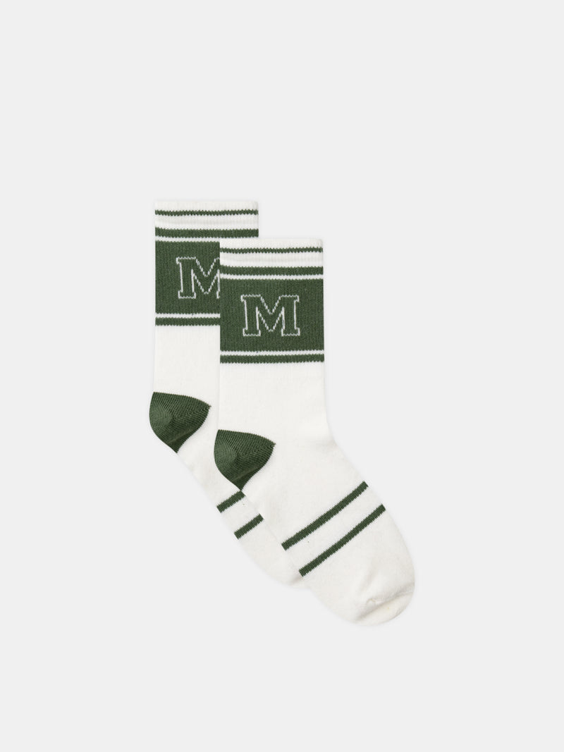 Conjunto de 5 pares de meias às riscas ou uniformes para rapazes