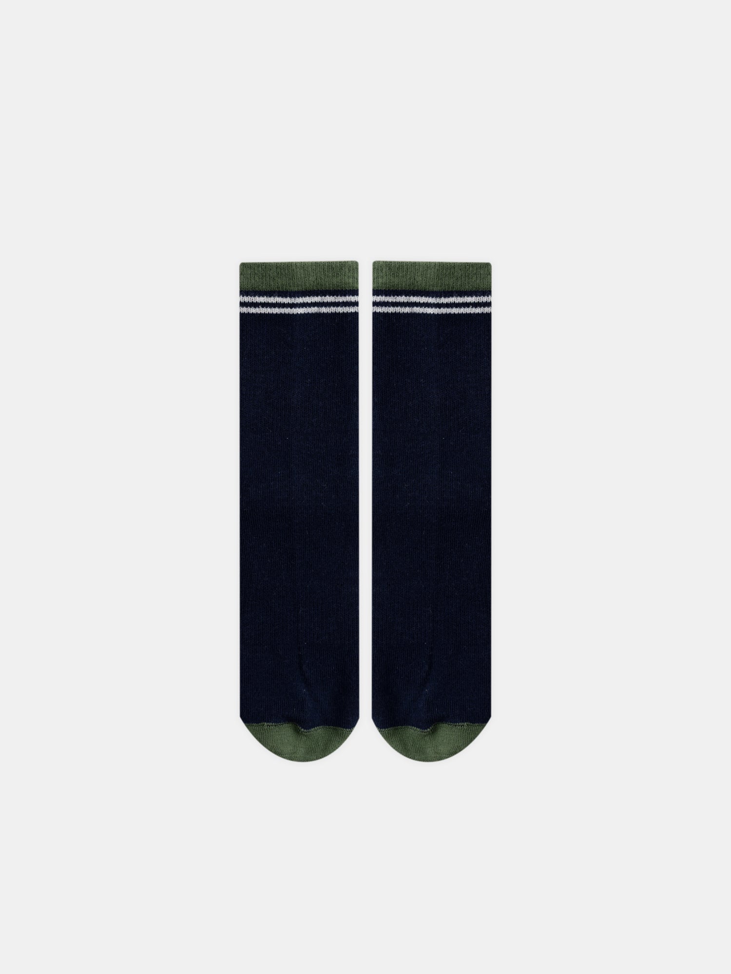Conjunto de 5 pares de meias às riscas ou uniformes para rapazes