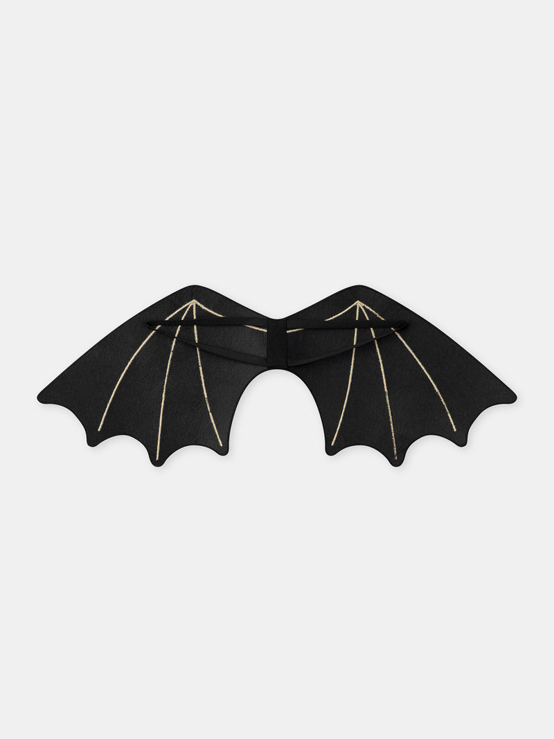 Pyjama d'Halloween violet + ailes de chauve-souris Fille