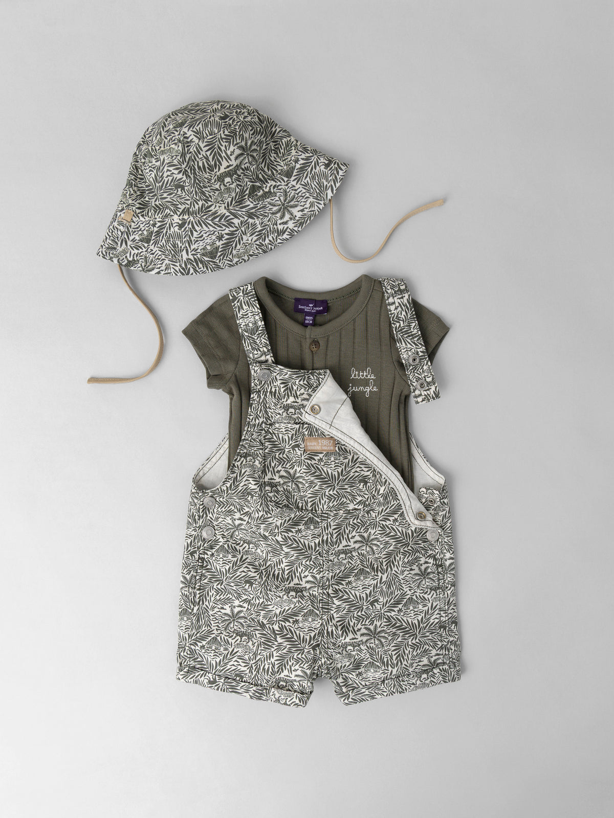 Tenue Bébé Garçon : Piste Tropicale - 1