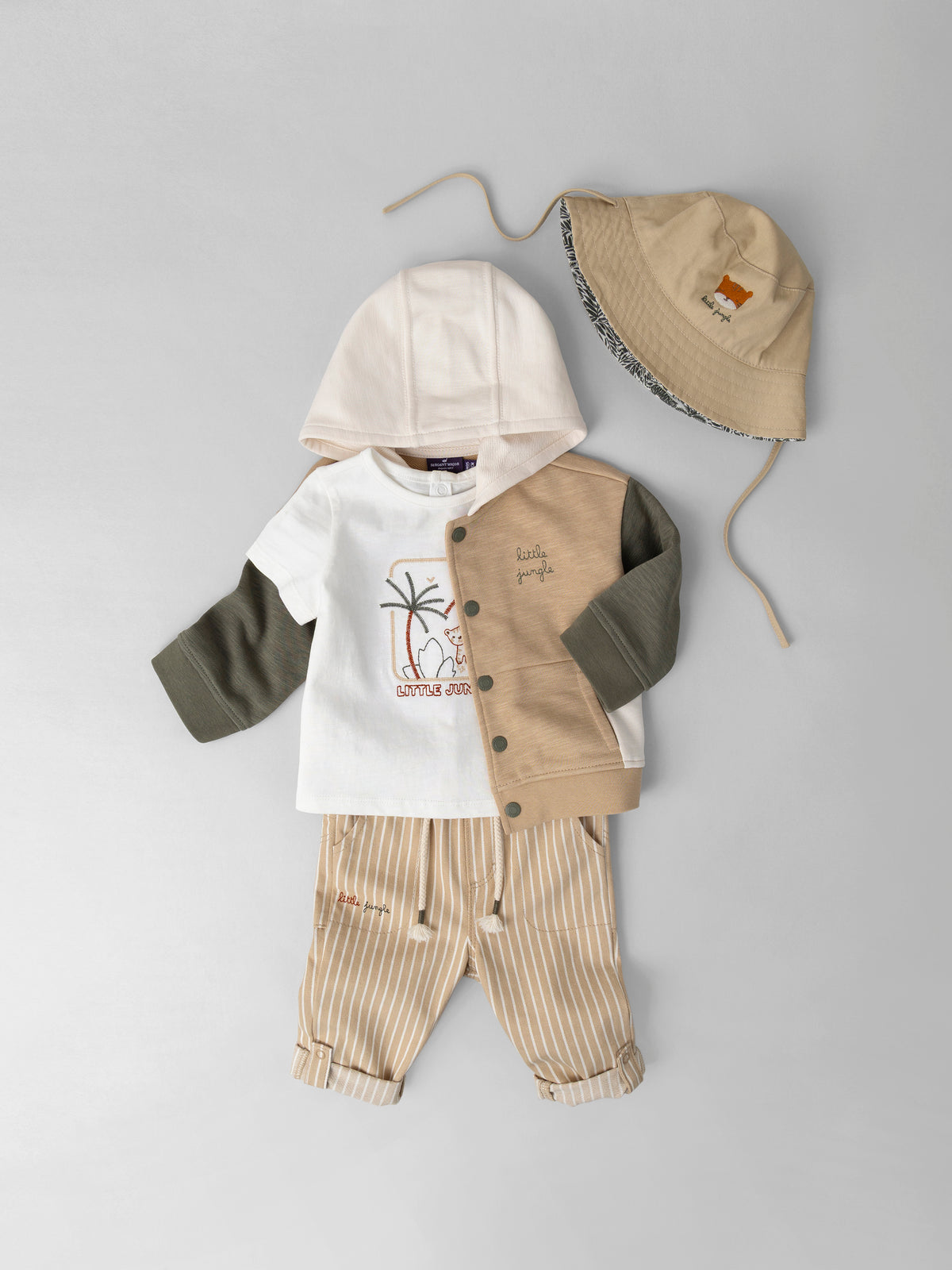 Tenue Bébé Garçon : Balade Sauvage - 1