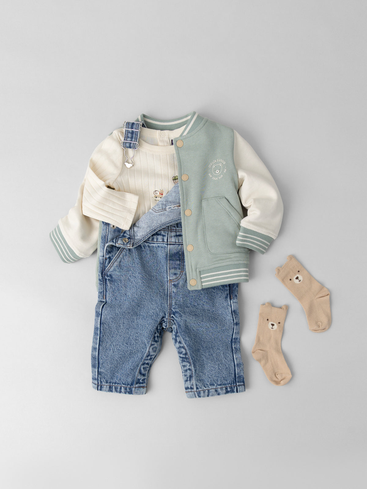 Tenue Bébé Garçon : Ours & Compagnie - 1