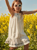 Vestido cru com estampado às riscas FLIRAYETTE / 23E2PFP1RBS001