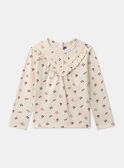 T-shirt com estampa de flores LALITETTE / 24H2PFR1TML001