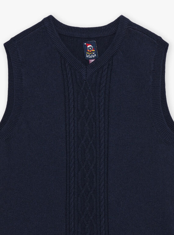 Camisola sem mangas em malha torcida DUPULAGE / 22H3PG61PSMC205