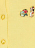 Cardigan amarelo RADOISETTE / 19E2PF61CARB105