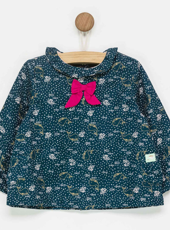Dark green Blouse PAIZIA / 18H1BFE1CHE060