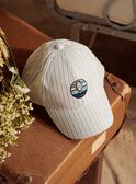 Boné com estampado às riscas FRECASAGE / 23E4PGI2CHA000