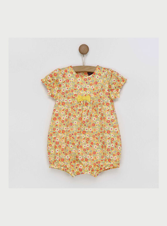 Babygro amarelo RAORIANE / 19E1BFH1BAR010