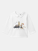 Polo de manga comprida estampado LAFRANKLIN / 24H1BGK1POL001