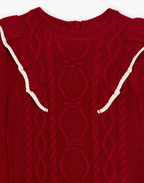 Camisola vermelho com folhos DRIPULETTE / 22H2PFX1PULF526