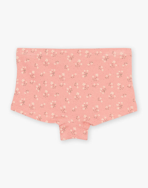 Conjunto de 3 boxers a condizer em algodão biológico FLORIETTE / 23E5PFH1SHYD329