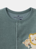 Babygrow de veludo MEBRYAN / 25E5BGF4GRE202
