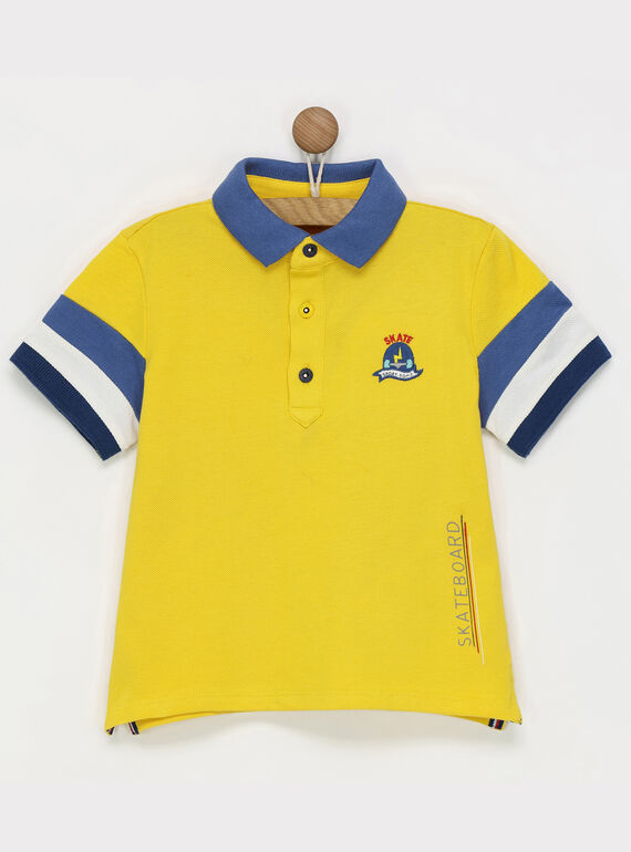 Polo amarelo REBIAGE / 19E3PGC1POL412