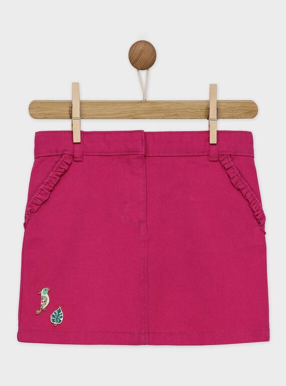 Saia rosa ROYLOETTE / 19E2PFQ1JUPD302
