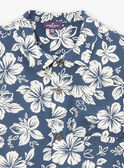 Camisa azul-marinho com estampado florido KROCHEMAGE 3 / 24E3PGT1CHM070