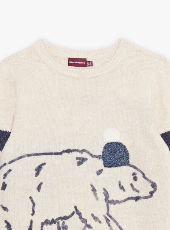 Camisola com padrão de urso polar DESERTAGE / 22H3PGR2PULA011
