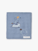 6 toalhetes azuis e brancos recém-nascido menino BOAZ / 21H0AG41ACD219
