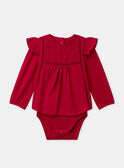 Red BODYSUIT NACINDY / 25H1BFK1BODF510