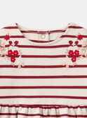 Vestido às riscas LAPRUNE / 24H1BFR2ROB001