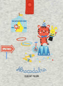 Babygro cinzento mesclado REMERLIN / 19E5BG76GRE943