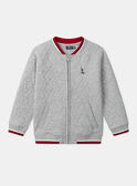Grey KIDS CARDIGAN MOGILAGE / 25E3PGJ1GILJ920