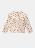 T-shirt de manga comprida cor-de-rosa LIMONETTE / 24H2PFK1TMLD319