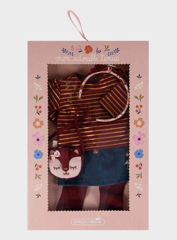 Roupa de boneca Indiano púrpura SEALITENU7 / 19HZENS8TENF511