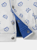 Casaco de malha estilo teddy reversível MACRISTO / 25E1BG81GIL001