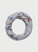 Snood cinzento mesclado RASNODAGE / 19E4PG41SNO943