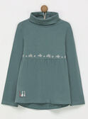 Green Roll-neck PANURIETTE / 18H2PFP1SPLG619