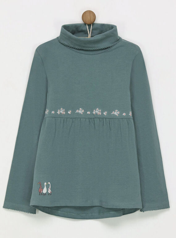 Green Roll-neck PANURIETTE / 18H2PFP1SPLG619