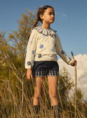 Camisola de malha com estampado floral MESWETTE / 25E2PF81PUL114