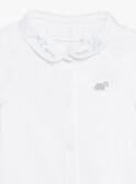 Conjunto body cru com gola e bloomer verde recém-nascido unissexo COLOAN / 22E0CMI1ENS203