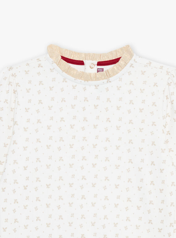 Sweat de mangas compridas com estampado de flores DAEDETTE / 22H2PF61SWE005
