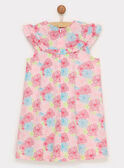 Vestido rosa RUIBAFETTE / 19E2PFP1ROB309