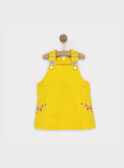 Vestido sem mangas amarelo RAFANNY / 19E1BFC1CHS107