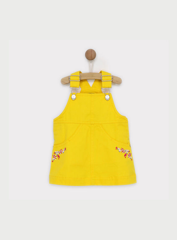 Vestido sem mangas amarelo RAFANNY / 19E1BFC1CHS107