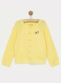 Cardigan amarelo RADOISETTE / 19E2PF61CARB105