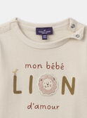 T-shirt de manga comprida de leão MAACHILE / 25E1BG71TML114