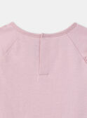 T-shirt cor-de-rosa amor LADITETTE / 24H2PFQ2TMLD329