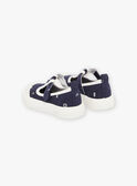 Sapatilhas abertas azul-marinho com estampado fantasia FIBASKET / 23N10BG31D16070