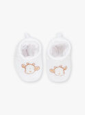 Pantufas de recém-nascido com desenho girafa FORENT / 23E0AM61CHP000
