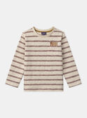 T-shirt às riscas   MACRAGE / 25E3PG72TML114
