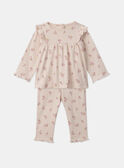 Pijama em malha ajurada e estampada MEANNA / 25E5BFF1PYJ413