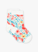 Meias com estampado de flores FECHOETTE / 23E4PFB1SOQ001