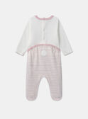 Babygrow de veludo coelho MEAMY / 25E5BFF1GRE001