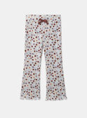 Leggings largas às flores MALEGETTE / 25E2PF71LG001
