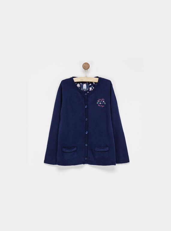 Navy Cardigan NADOETTE / 18E2PF72CAR070